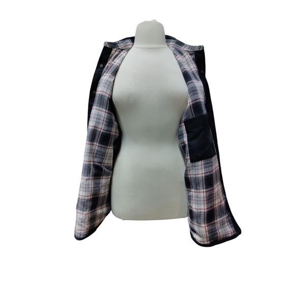 Carhartt black shirt jacket with flannel lining size XL - Picture 3 of 5